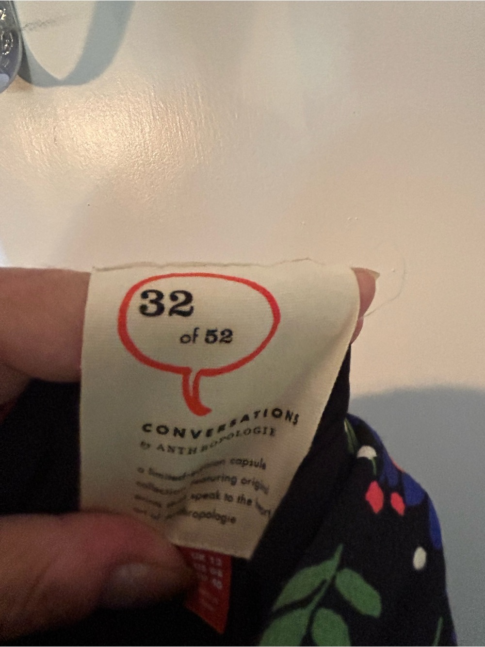 CONVERSATIONS BY ANTHROPOLOGIE 35 of 52 FLORAL MIDI DRESS SIZE 8 - Picture 10 of 10